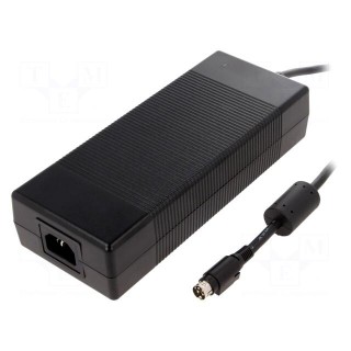 Power supply: switched-mode | 48VDC | 4.6A | Out: KYCON KPPX-4P | 221W