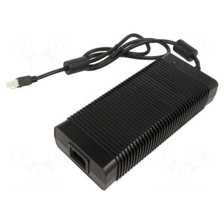Power supply: switched-mode | 48VDC | 7.5A | 360W | 85÷264VAC | 95%