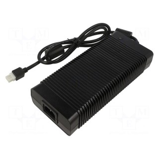 Power supply: switched-mode | 55VDC | 6.55A | 360W | 85÷264VAC | 95%