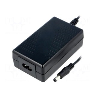 Power supply: switched-mode | 5VDC | 2.4A | Out: 5,5/2,1 | 12W | 0÷50°C