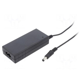 Power supply: switched-mode | 9VDC | 3.3A | Out: 5,5/2,1 | 29.7W | 88%