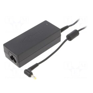 Power supply: switched-mode | 12VDC | 3A | Out: 4,8/1,7 | 36W | desktop