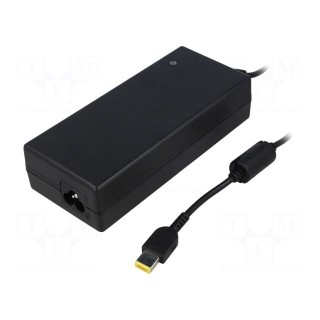 Power supply: switched-mode | 19.5VDC | 6.15A | Out: 11/4,5 | 120W