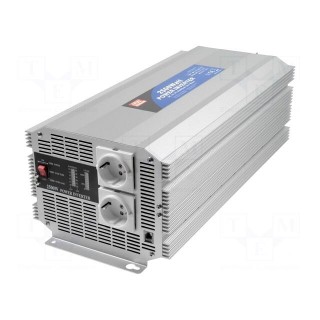 Converter: DC/AC | 2500W | Uout: 230VAC | 21÷30VDC | Out: mains 230V