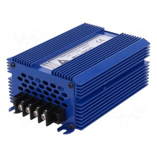 Converter: DC/DC | Uout: 24VDC | Usup: 12VDC | 14A | Out: screw terminal