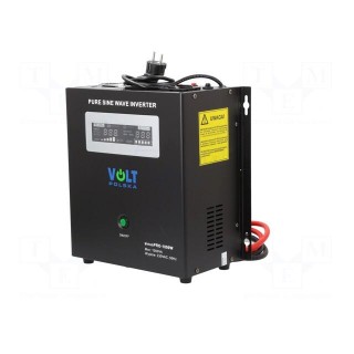 Converter: DC/AC | 700W | Uout: 230VAC | Out: AC sockets 230V | 0÷40°C