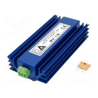 Power supply: step-down converter | Uout max: 13.8VDC | 1.5A | 85%