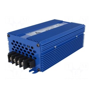 Power supply: step-down converter | Uout max: 13.8VDC | 24A | 85%