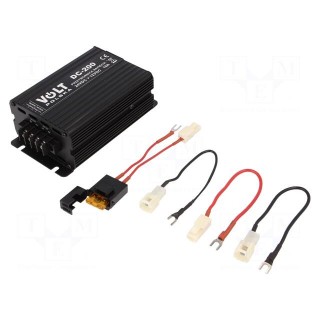 Power supply: step-down converter | Uout max: 13.8VDC | 10A | 0÷40°C