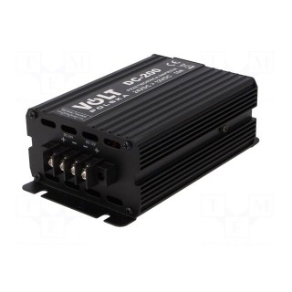 Power supply: step-down converter | Uout max: 13.8VDC | 10A | 0÷40°C