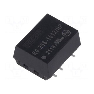 Converter: DC/DC | 0.25W | Uin: 13.5÷16.5V | Uout: 12VDC | Iout: 21mA