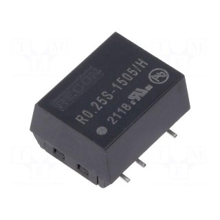 Converter: DC/DC | 0.25W | Uin: 13.5÷16.5V | Uout: 5VDC | Iout: 50mA