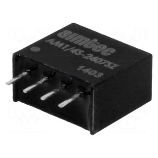 Converter: DC/DC | 0.25W | Uin: 21.6÷26.4V | Uout: 7.2VDC | Iout: 35mA
