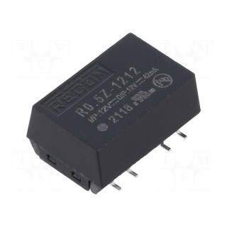 Converter: DC/DC | 0.5W | Uin: 11.4÷12.6V | Uout: 12VDC | Iout: 42mA