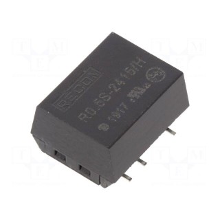Converter: DC/DC | 0.5W | Uin: 21.6÷26.4V | Uout: 15VDC | Iout: 33mA