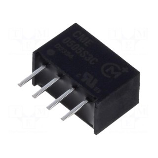Converter: DC/DC | 0.75W | Uin: 4.5÷5.5V | Uout: 5VDC | Iout: 150mA | SIP