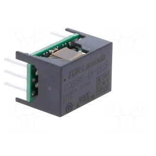 Converter: DC/DC | 1.5W | Uin: 18÷76V | Uout: 5VDC | Iout: 300mA | THT