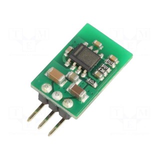 Converter: DC/DC | 1.5W | Uin: 8÷27V | Uout: -5VDC | Iout: 300mA | SIP3