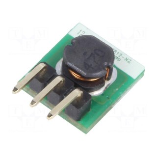 Converter: DC/DC | 1.8W | Uin: 8÷24V | Uout: -12VDC | Iout: 150mA | SIP3