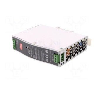 Power supply: DC/DC | 100.8W | 48VDC | 2.1A | 9÷18VDC | Mounting: DIN