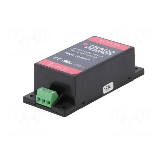 Converter: DC/DC | 10W | Uin: 18÷75V | Uout: 12VDC | Iout: 833mA | 65.8g