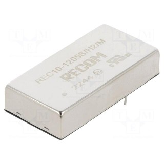 Converter: DC/DC | 10W | Uin: 9÷18V | Uout: 5VDC | Iout: 2A | 2"x1"