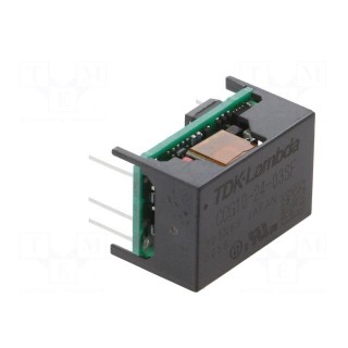 Converter: DC/DC | 10W | Uin: 9÷36V | Uout: 3.3VDC | Iout: 2.6A | THT