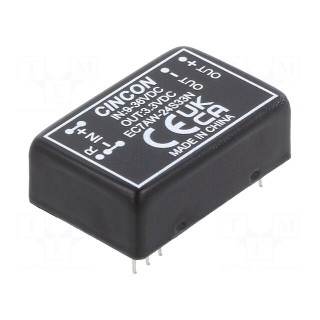 Converter: DC/DC | 10W | Uin: 9÷36V | Uout: 3.3VDC | Iout: 2000mA | DIP24