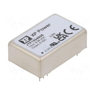 Converter: DC/DC | 10W | Uin: 9÷36V | Uout: 5VDC | Iout: 2000mA | 270kHz