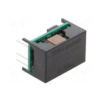 Converter: DC/DC | 10W | Uin: 9÷36V | Uout: 5VDC | Iout: 2A | THT | CCG10