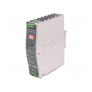 Converter: DC/DC | 120W | Uout: 12VDC | Iout: 10A | 32x125.2x102mm | DDR