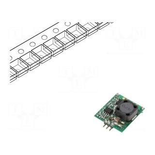 Converter: DC/DC | 12W | Uin: 15÷42V | Uout: 12VDC | Iout: 1A | SMD | PCB