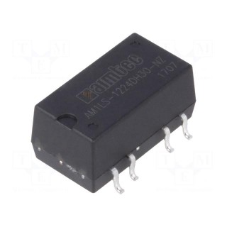 Converter: DC/DC | 1W | Uin: 10.8÷13.2V | Uout: 24VDC | Uout2: -24VDC