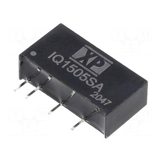 Converter: DC/DC | 1W | Uin: 15V | Uout: 5VDC | Iout: 200mA | SIP | 85kHz