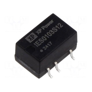 Converter: DC/DC | 1W | Uin: 2.97÷3.63V | Uout: 12VDC | Iout: 83mA | DIP8