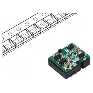 Converter: DC/DC | 1W | Uin: 2.97÷3.63V | Uout: 3.3VDC | Iout: 303mA | SMD