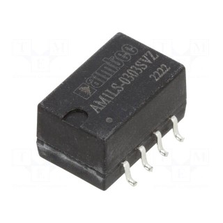 Converter: DC/DC | 1W | Uin: 2.97÷3.63V | Uout: 3.3VDC | Iout: 303mA