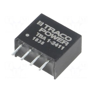 Converter: DC/DC | 1W | Uin: 21.6÷26.4V | Uout: 5VDC | Iout: 200mA | SIP4