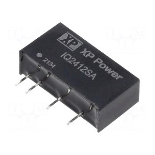 Converter: DC/DC | 1W | Uin: 24V | Uout: 12VDC | Iout: 83mA | SIP | 85kHz