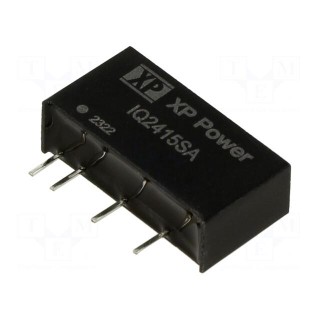 Converter: DC/DC | 1W | Uin: 24V | Uout: 15VDC | Uout2: -15VDC | Iout: 67mA