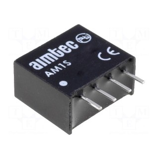 Converter: DC/DC | 1W | Uin: 21.6÷26.4V | Uout: 24VDC | Iout: 42mA | SIP4