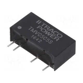 Converter: DC/DC | 1W | Uin: 4.5÷5.5V | Uout: 5VDC | Iout: 200mA | SIP7