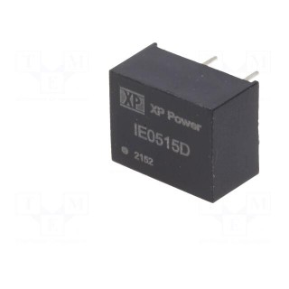 Converter: DC/DC | 1W | Uin: 5V | Uout: 15VDC | Iout: 66mA | DIP | 150kHz