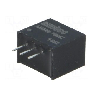 Converter: DC/DC | 2.5W | Uin: 7÷28V | Uout: 5VDC | Iout: 500mA | SIP3