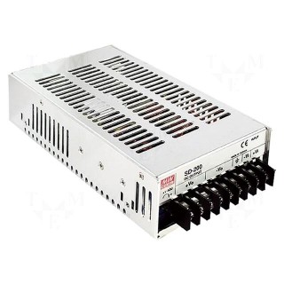 Converter: DC/DC | 201.6W | Uin: 19÷36V | Uout: 24VDC | Iout: 8.4A | SD
