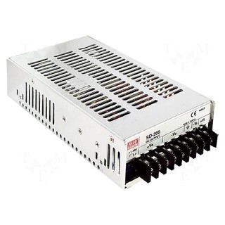 Converter: DC/DC | 201.6W | Uin: 36÷72V | Uout: 24VDC | Iout: 8.4A | 1100g