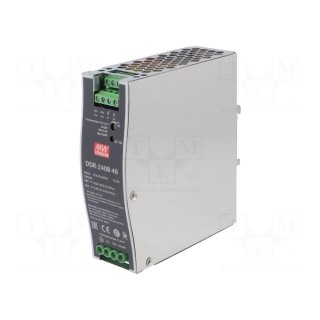 Power supply: DC/DC | 240W | 48VDC | 5A | 16.8÷33.6VDC | Mounting: DIN