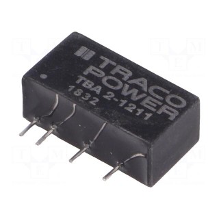 Converter: DC/DC | 2W | Uin: 10.8÷13.2V | Uout: 5VDC | Iout: 400mA | SIP7