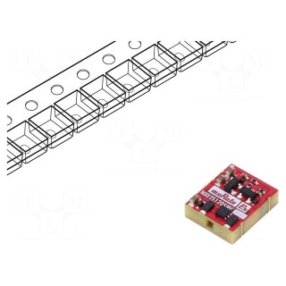 Converter: DC/DC | 2W | Uin: 10.8÷13.2V | Uout: 5VDC | Iout: 400mA | SMT