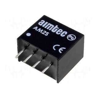 Converter: DC/DC | 2W | Uin: 4.5÷5.5V | Uout: 12VDC | Iout: 160mA | SIP4
